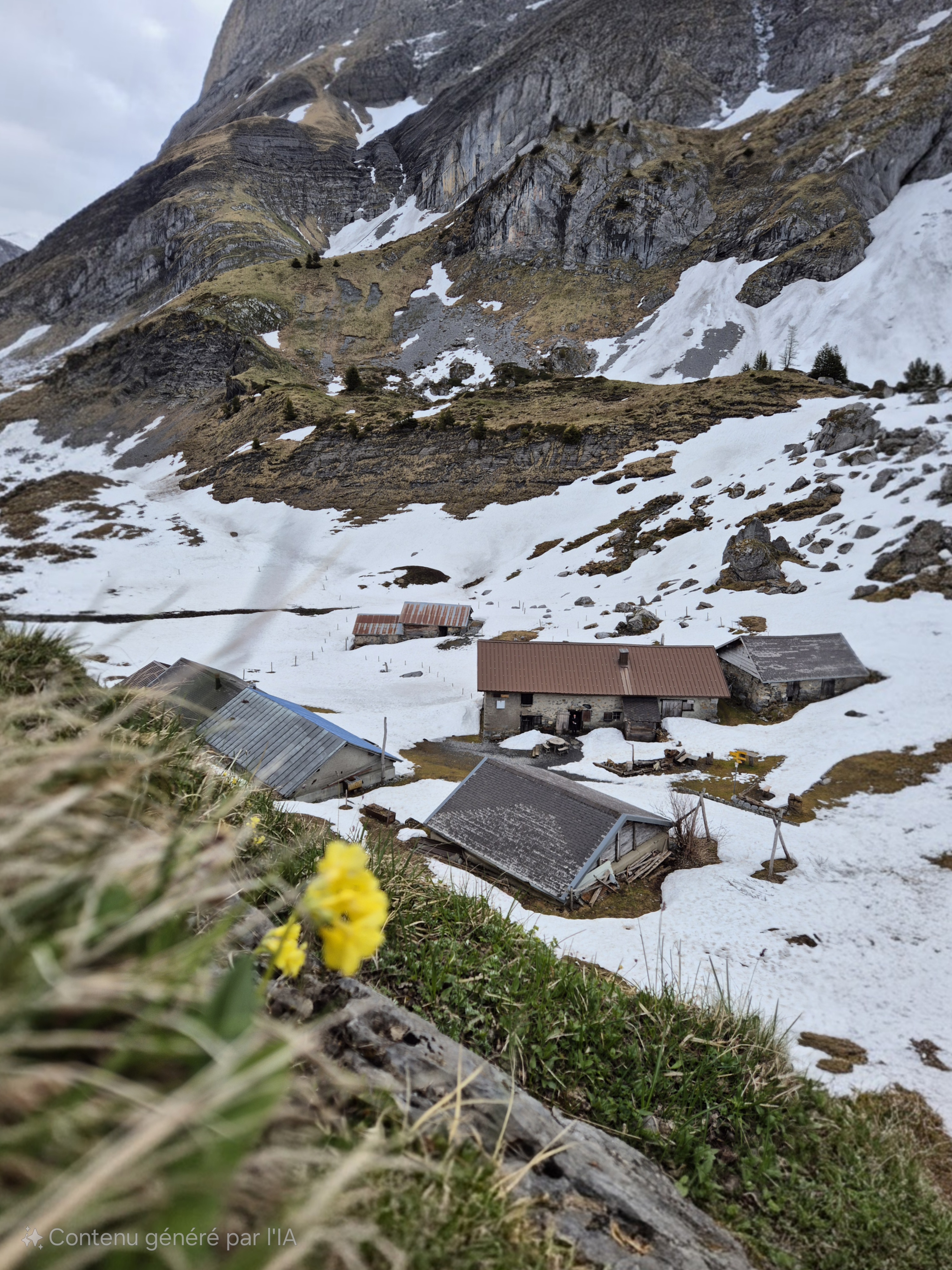 40 jours avant l'ouverture de l'Alpage